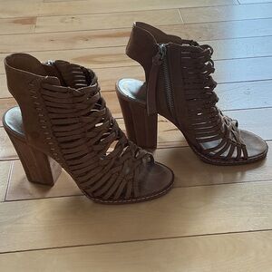 Dolce Vita Brown Heeled Boots